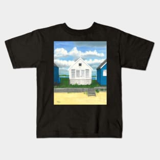 The white beach hut Kids T-Shirt